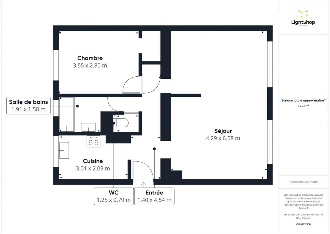 Vente Appartement à le Plessis-Robinson 2 pièces