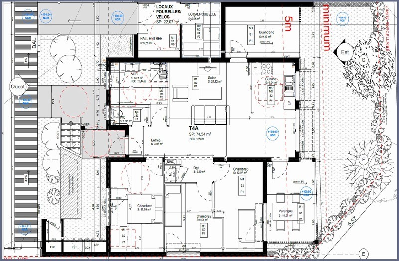 Location Appartement à la Possession 4 pièces