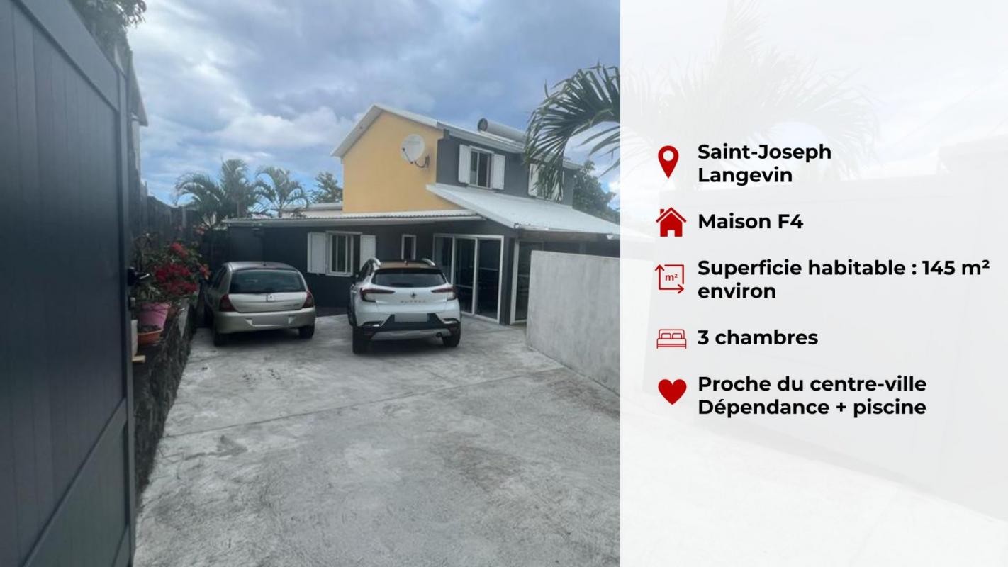 Vente Maison à Saint-Joseph 5 pièces