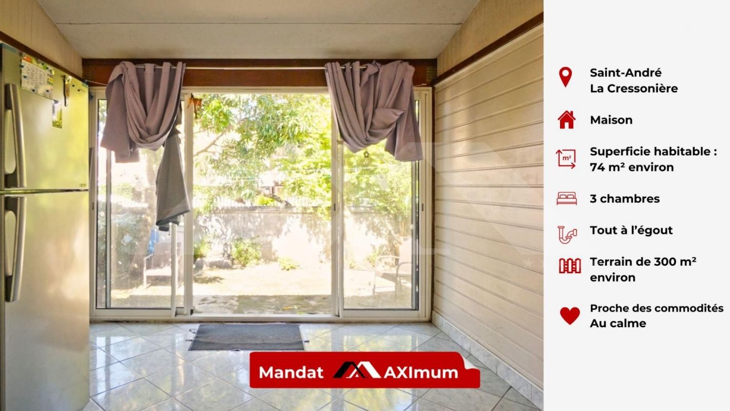 Vente Maison à Saint-André 4 pièces