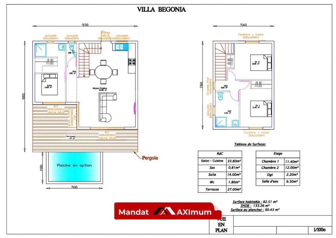 Vente Maison à Saint-Joseph 4 pièces