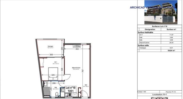 Location Appartement à Saint-Denis 2 pièces