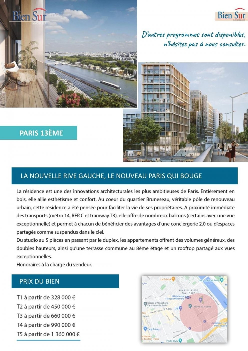 Vente Appartement à Paris Gobelins 13e arrondissement 3 pièces