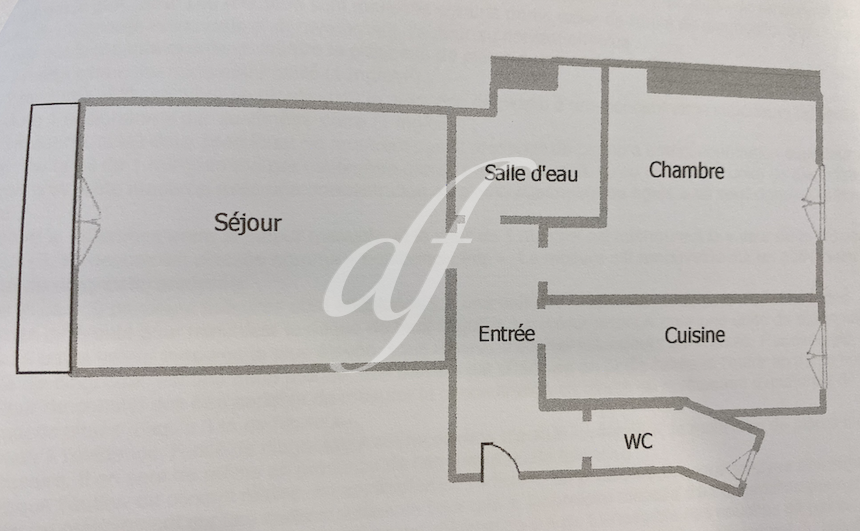 Vente Appartement à Paris Observatoire 14e arrondissement 2 pièces