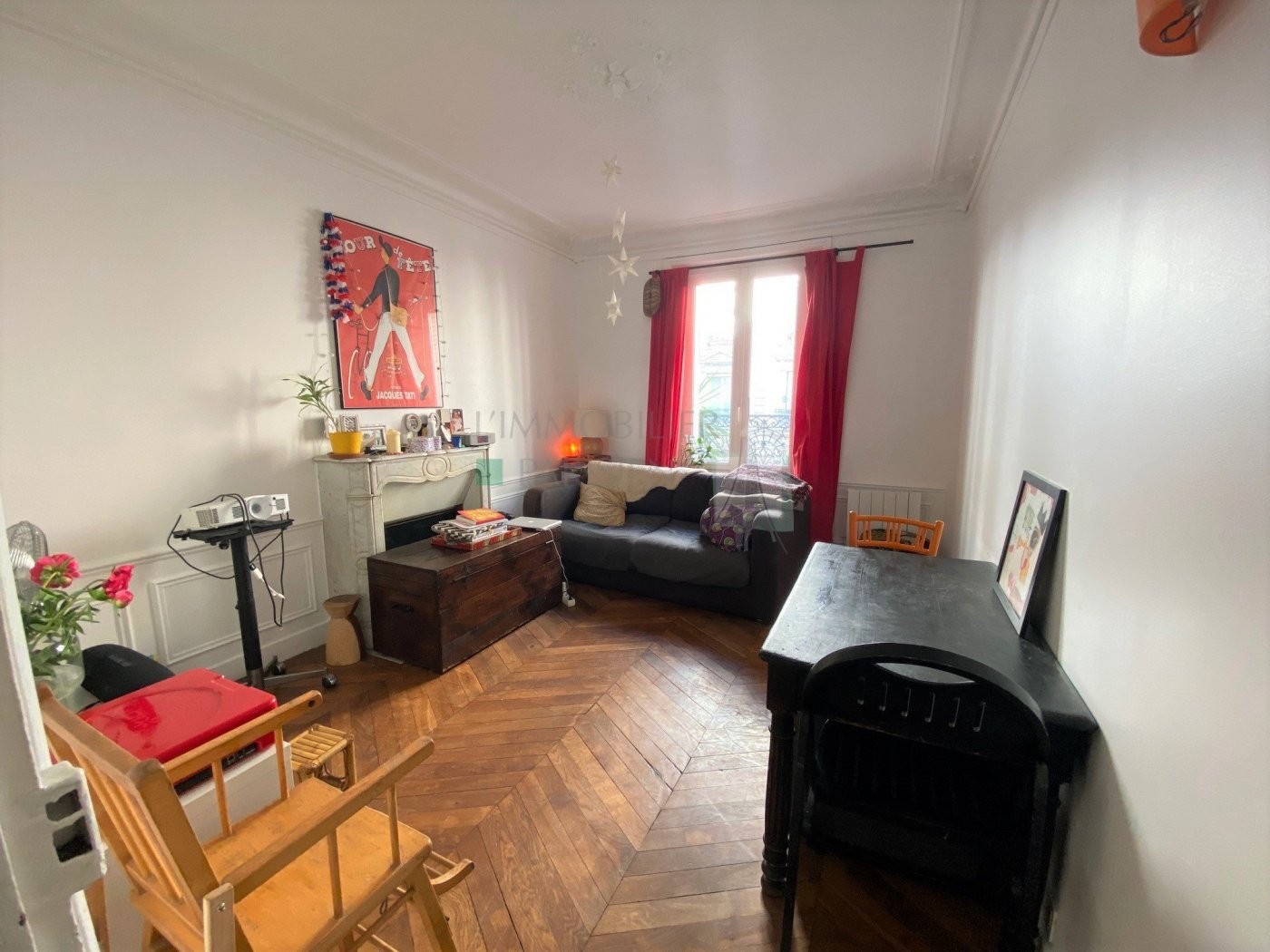 Vente Appartement à Paris Butte-Montmartre 18e arrondissement 3 pièces