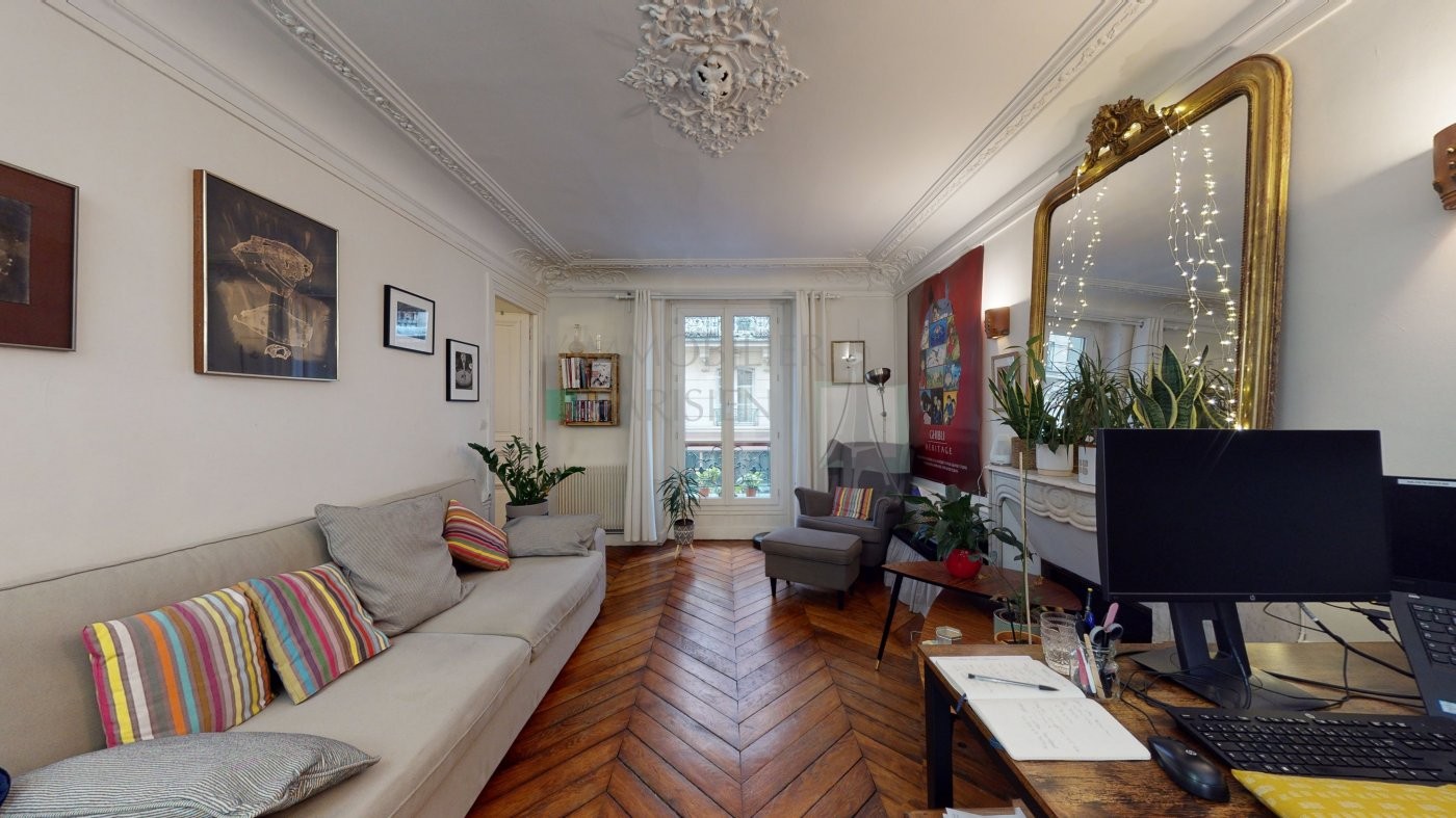 Vente Appartement à Paris Batignolles-Monceaux 17e arrondissement 3 pièces