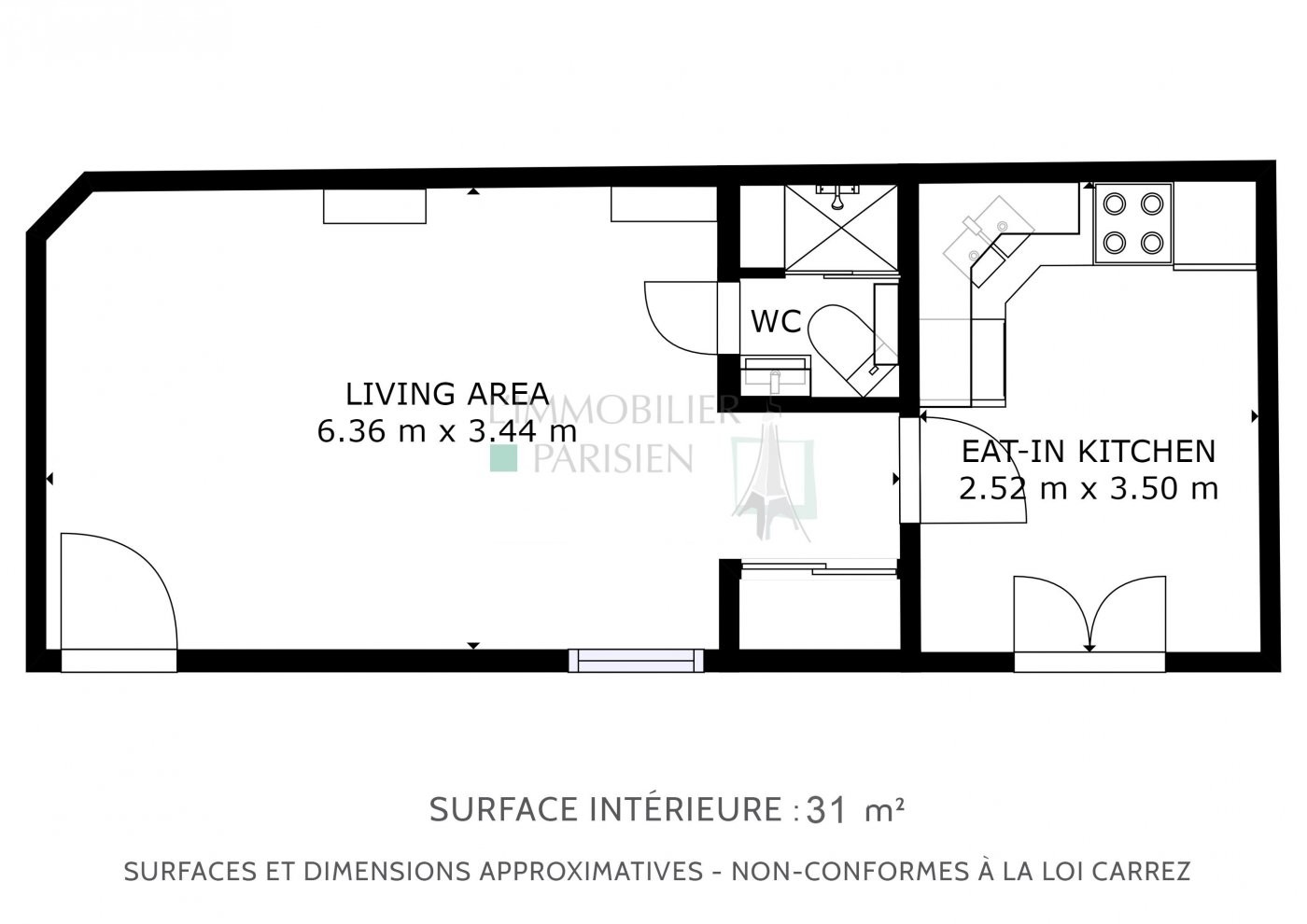 Vente Appartement à Paris Opéra 9e arrondissement 1 pièce