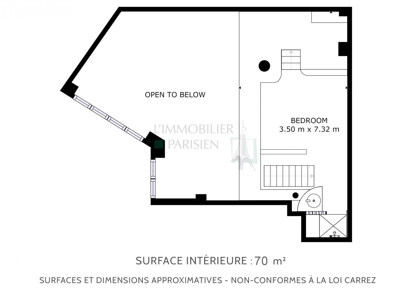 Vente Appartement à Paris Opéra 9e arrondissement 2 pièces