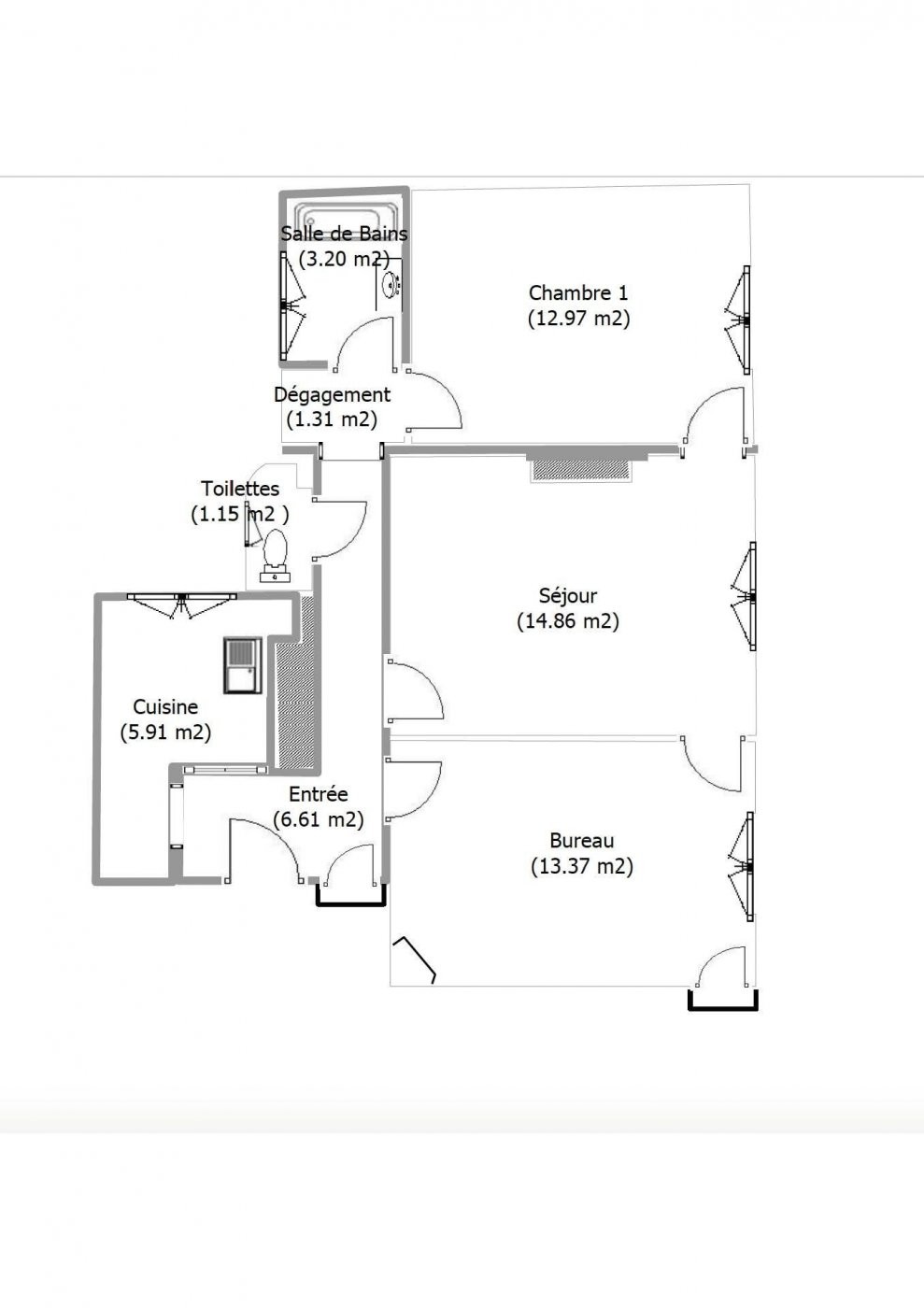 Vente Appartement à Paris Palais-Bourbon 7e arrondissement 3 pièces