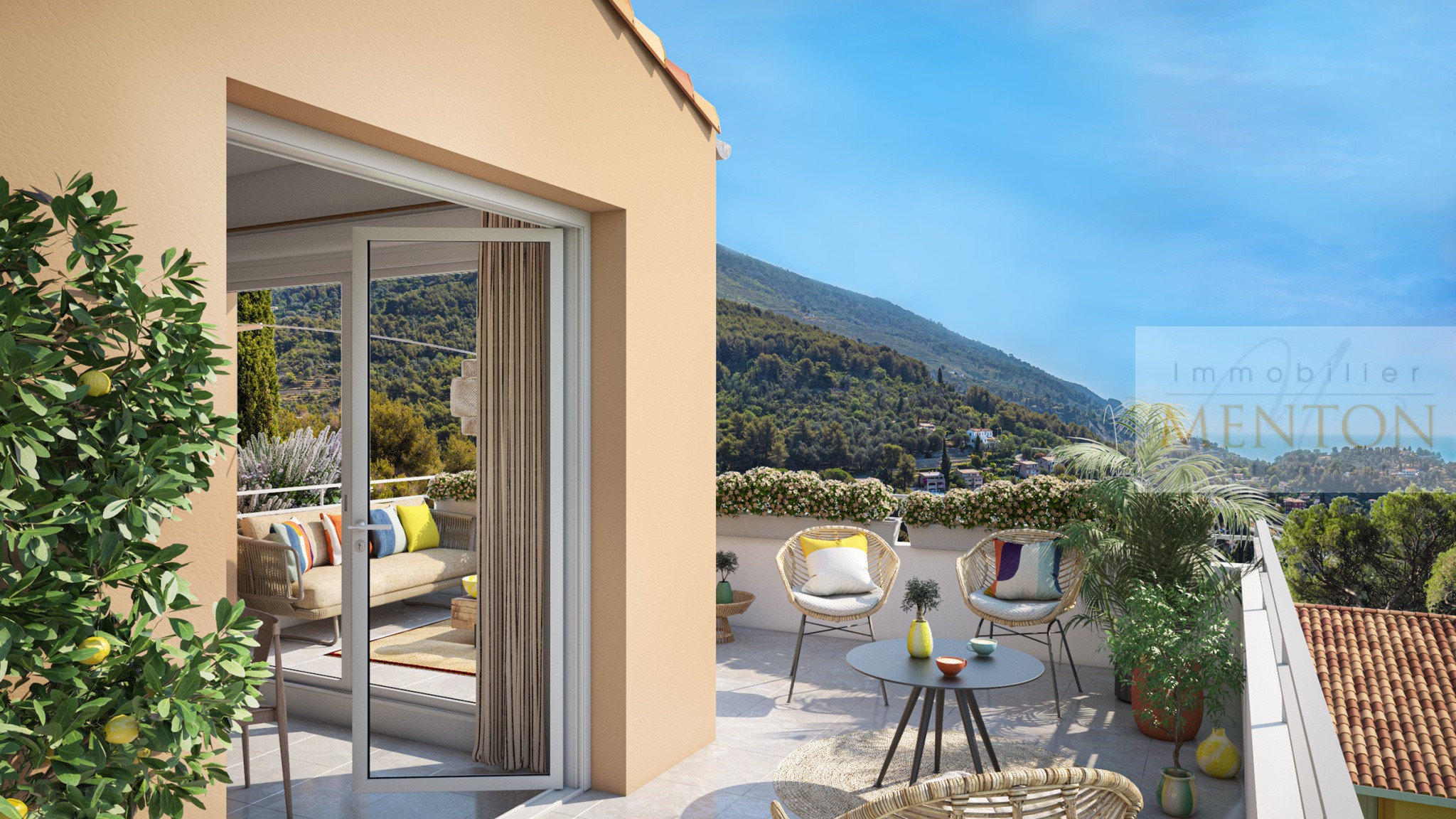 Vente Appartement à Menton 3 pièces