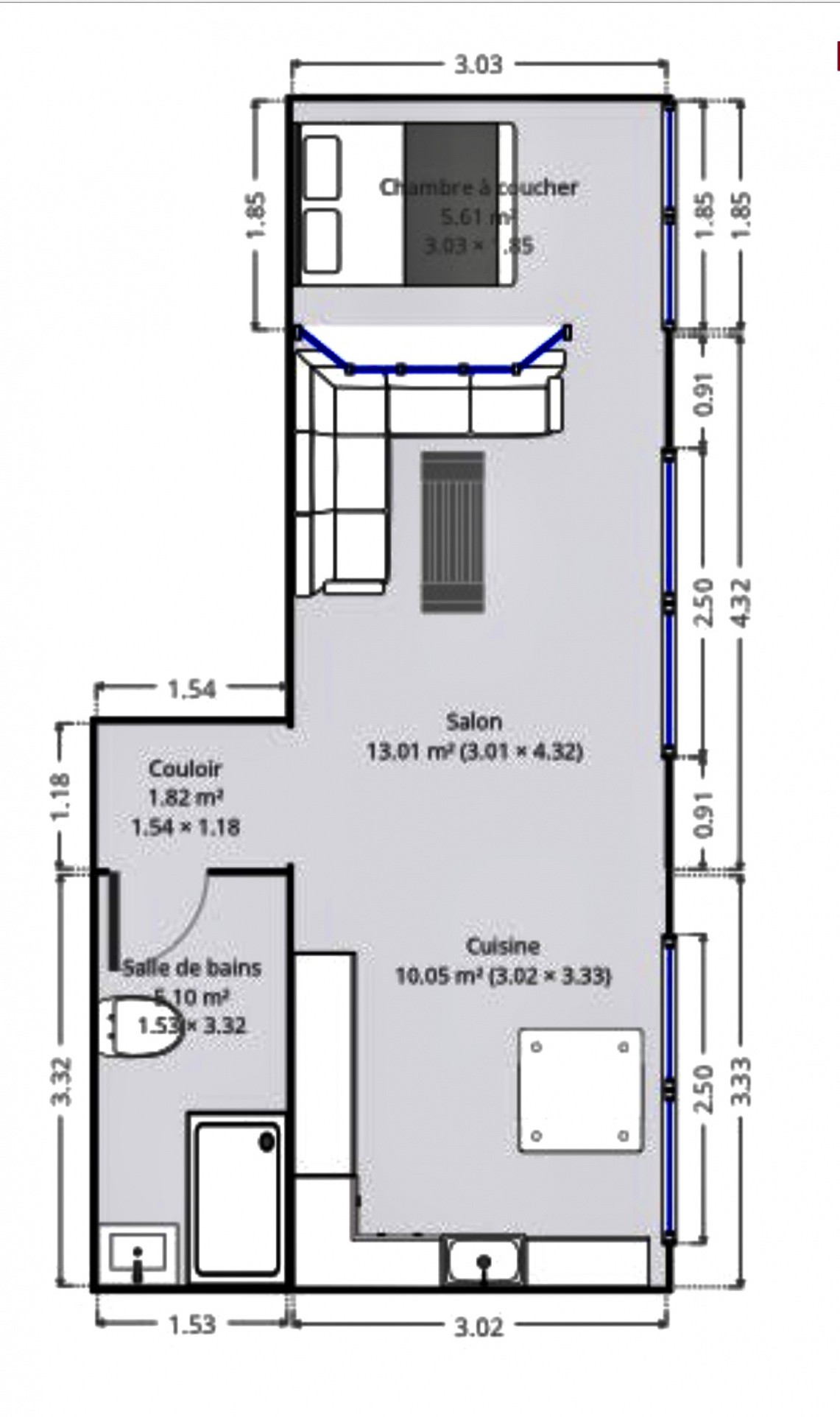 Vente Appartement à Paris Hôtel de Ville 4e arrondissement 2 pièces