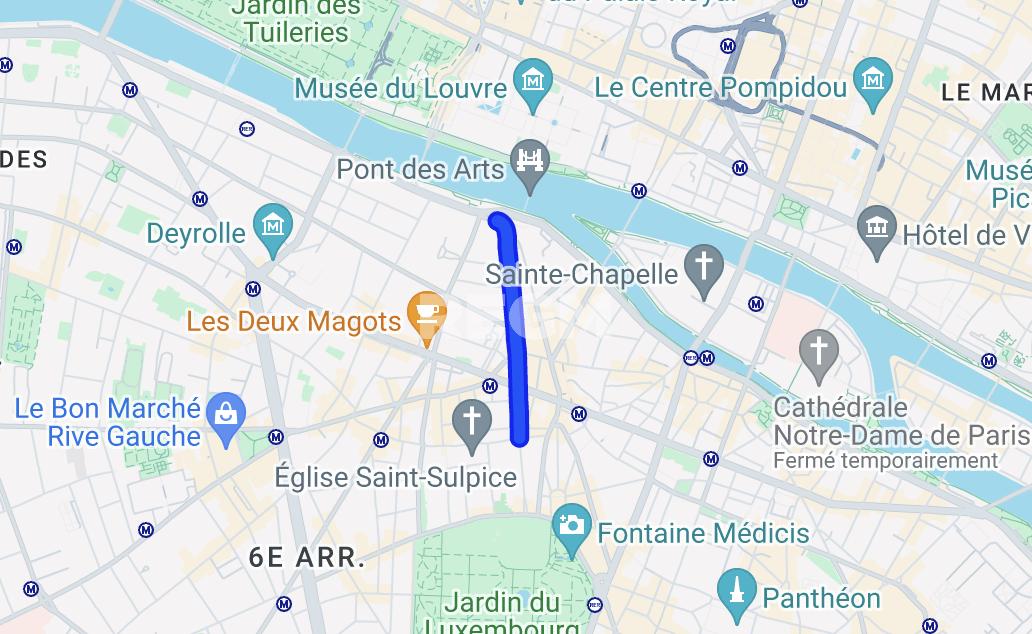 Location Bureau / Commerce à Paris Luxembourg 6e arrondissement 0 pièce