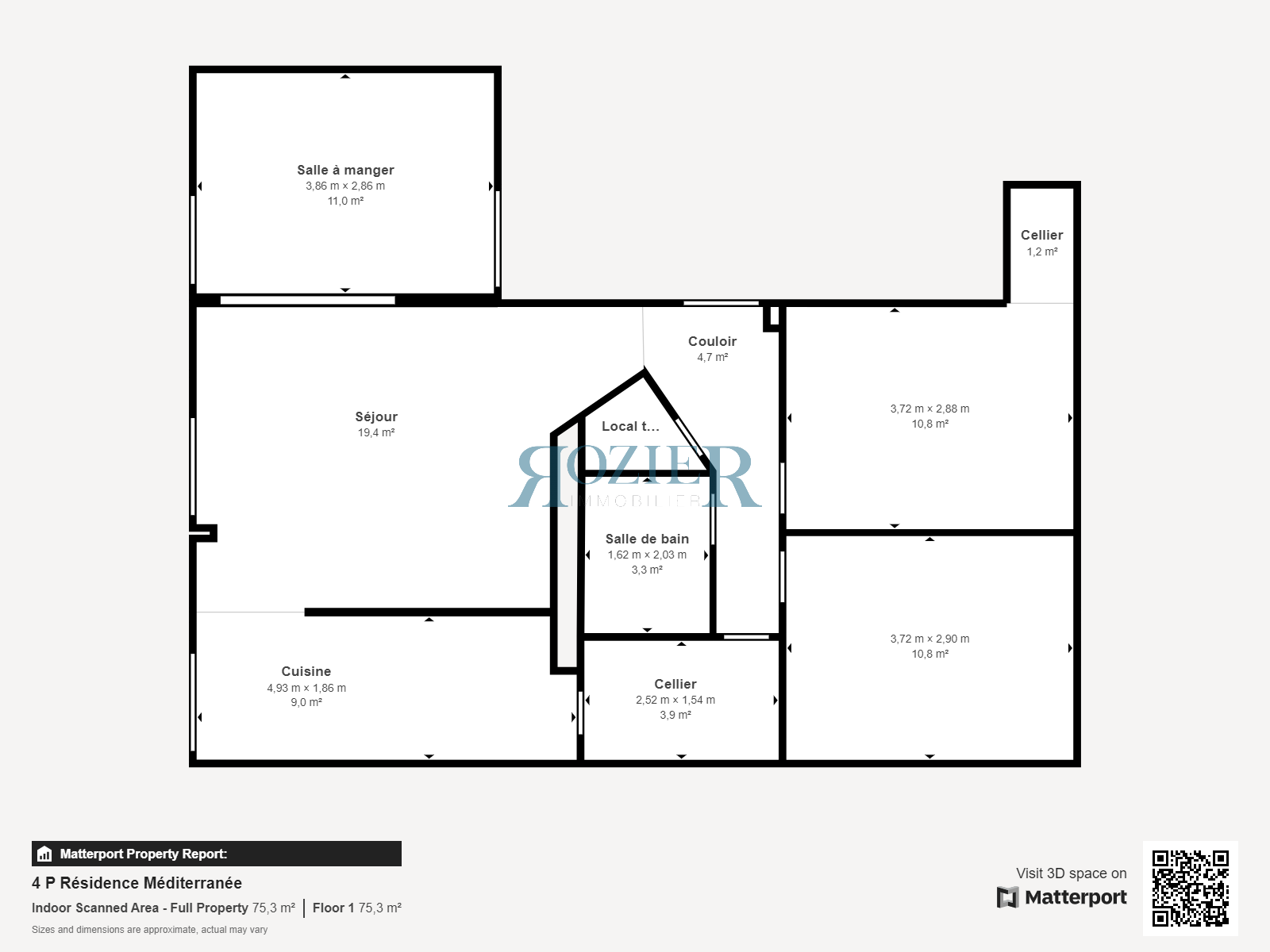 Vente Appartement à Vallauris 4 pièces