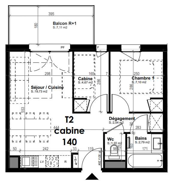 Vente Appartement à Mimizan 3 pièces