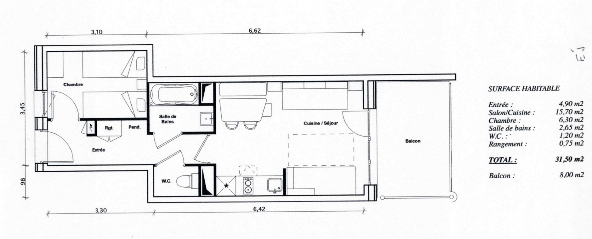 Vente Appartement à Morzine 2 pièces