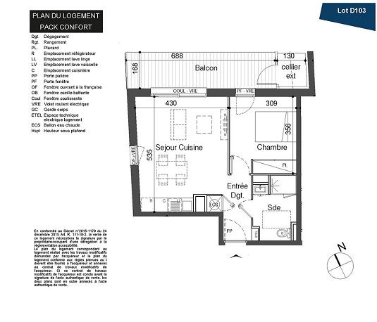 Vente Appartement à les Sables-d'Olonne 2 pièces