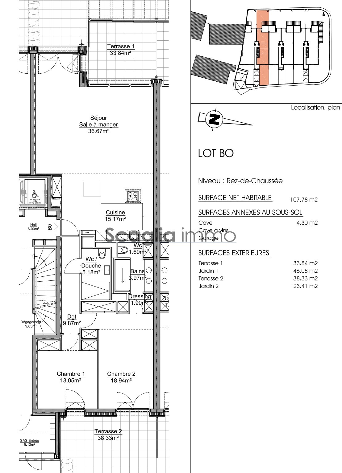 Vente Appartement à Pietrosella 3 pièces