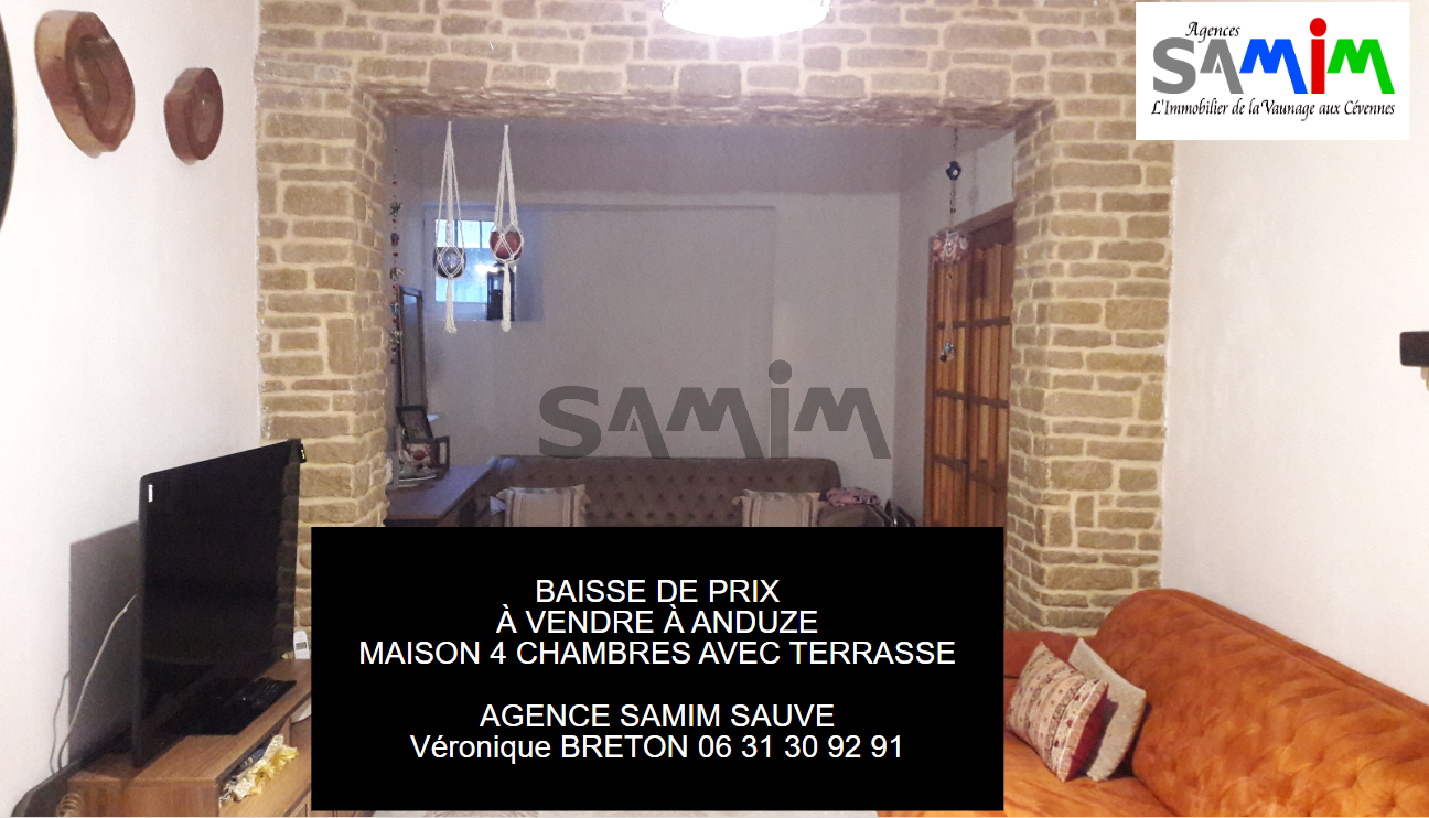 Vente Maison à Anduze 6 pièces