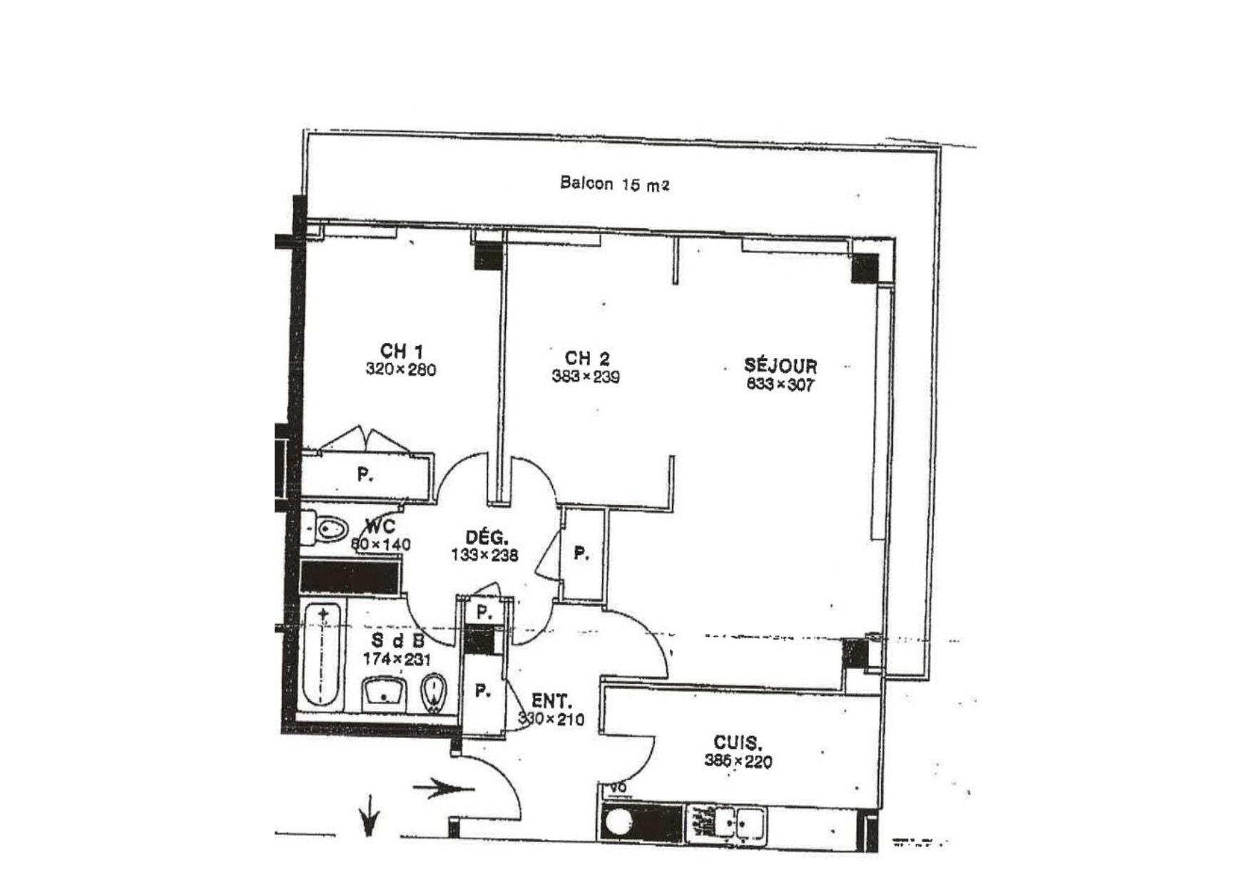 Vente Appartement à Puteaux 3 pièces