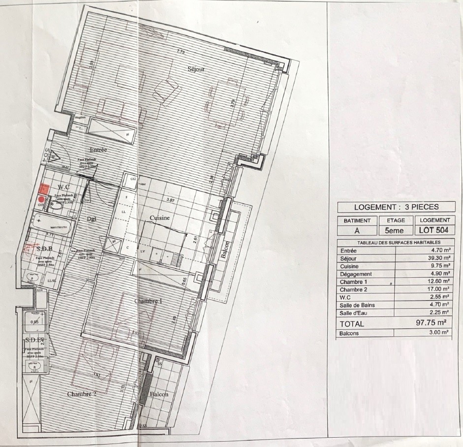 Vente Appartement à Puteaux 4 pièces