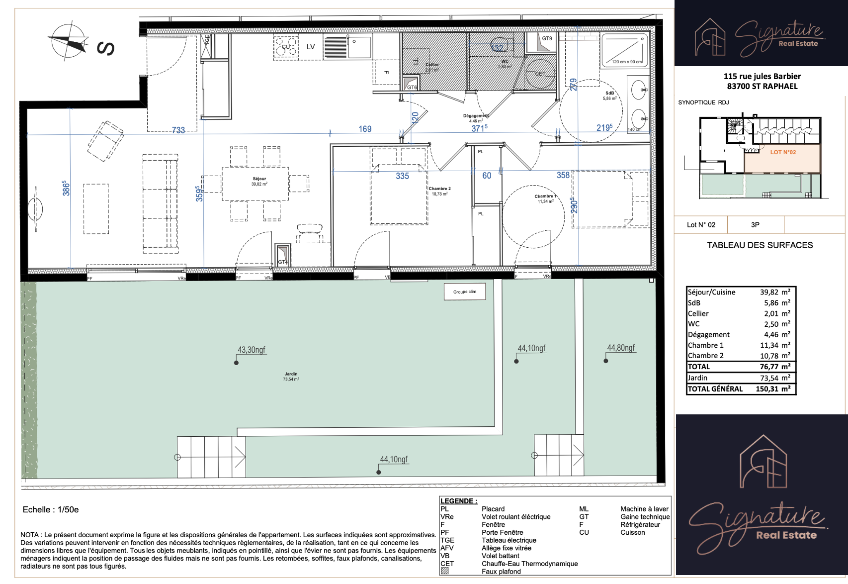 Vente Appartement à Saint-Raphaël 3 pièces